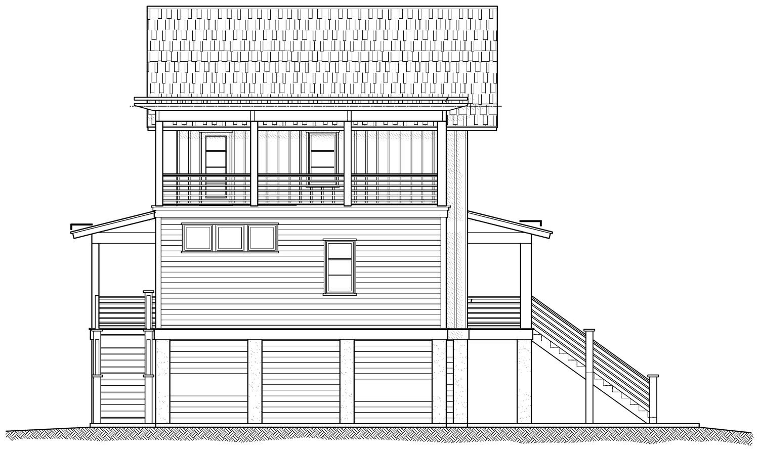 Left elevation