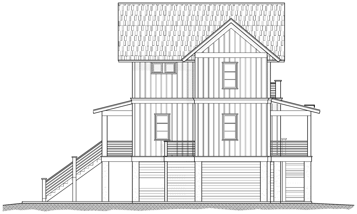 Right elevation