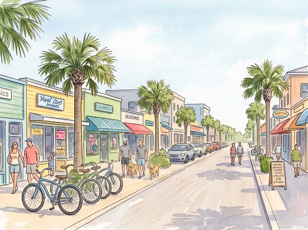 Watercolor: Center Street